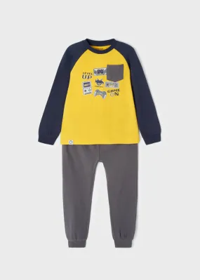 Boys Pajama Set - Oro Print | Mayoral