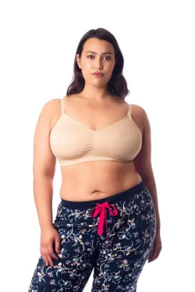 Nursing Sleep/Hospital Bra - NEW Wirefree My Necessity Frappe