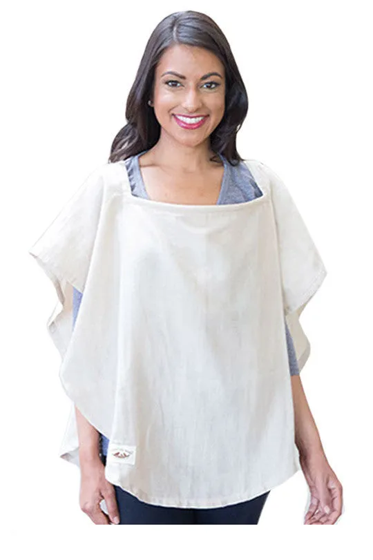 Organic Nursing Cover Beige Oval